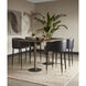 Corina Antique Brass Bar Table